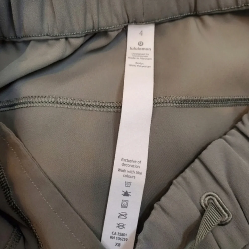 Lululemon drawings waistline joggers